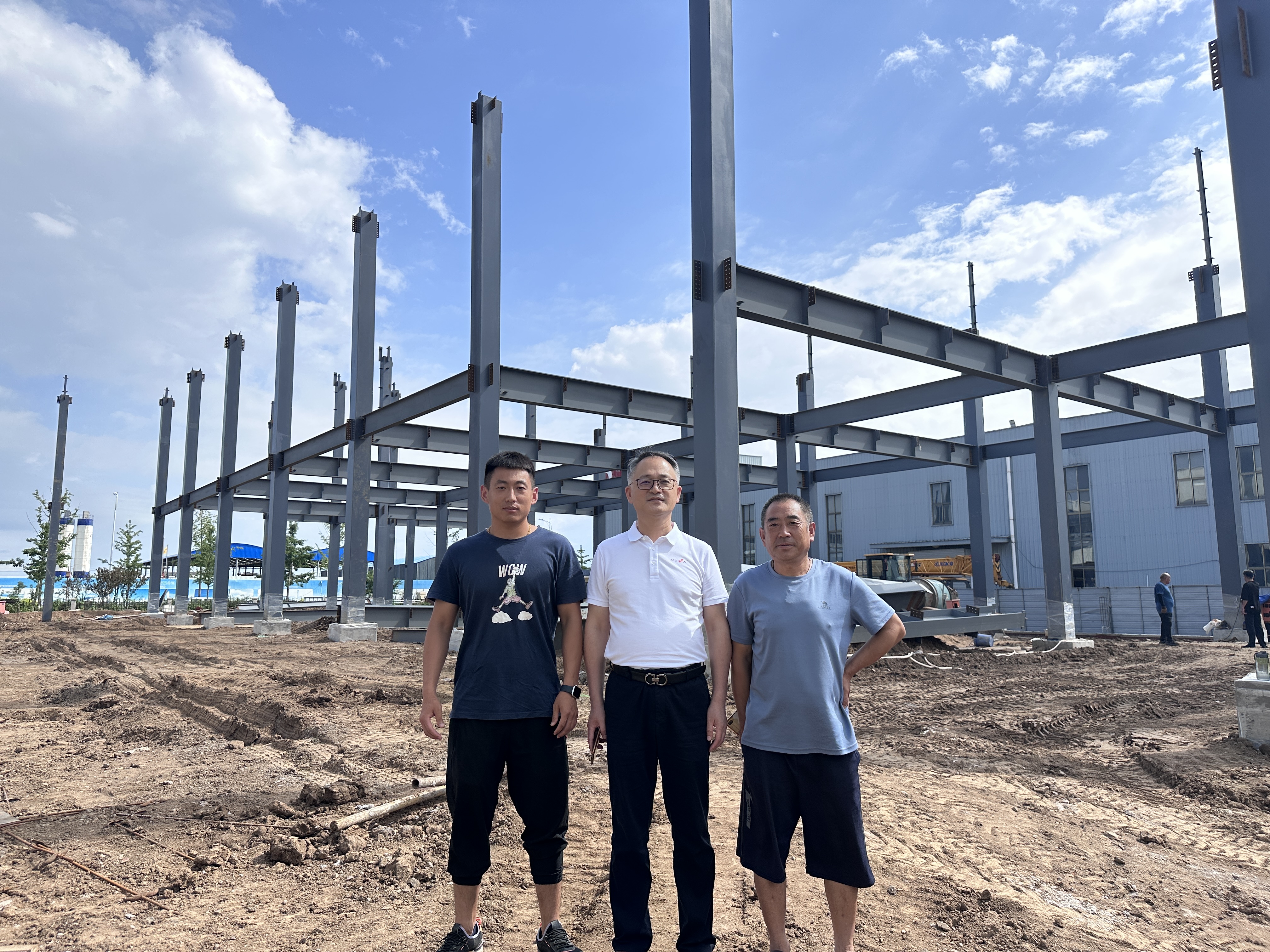 火熱的夏天，美泰新工廠火熱建設中